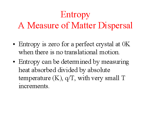 entropy definition