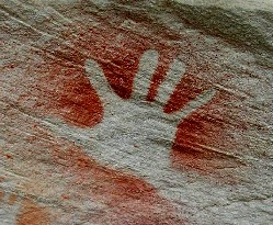 Aboriginal Hand Outline