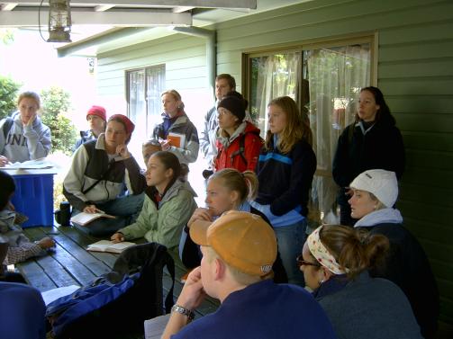 Students listening