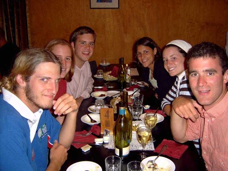  Students at table