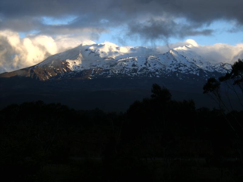 Mt Ruapehu near sunset