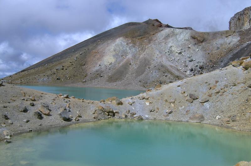  Lakes with Red Crater behind