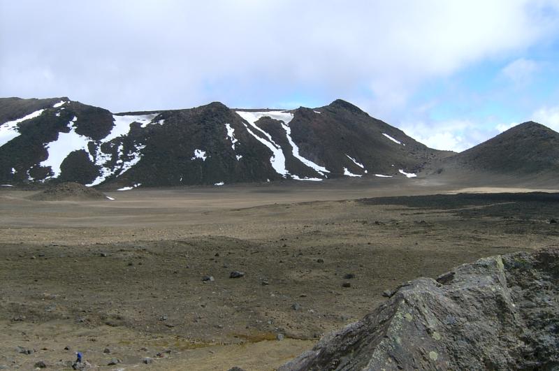  View across Central Crater to North Crater. 